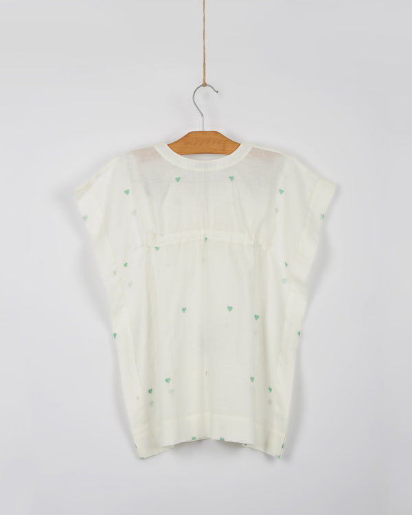 Green hearts Kaftan