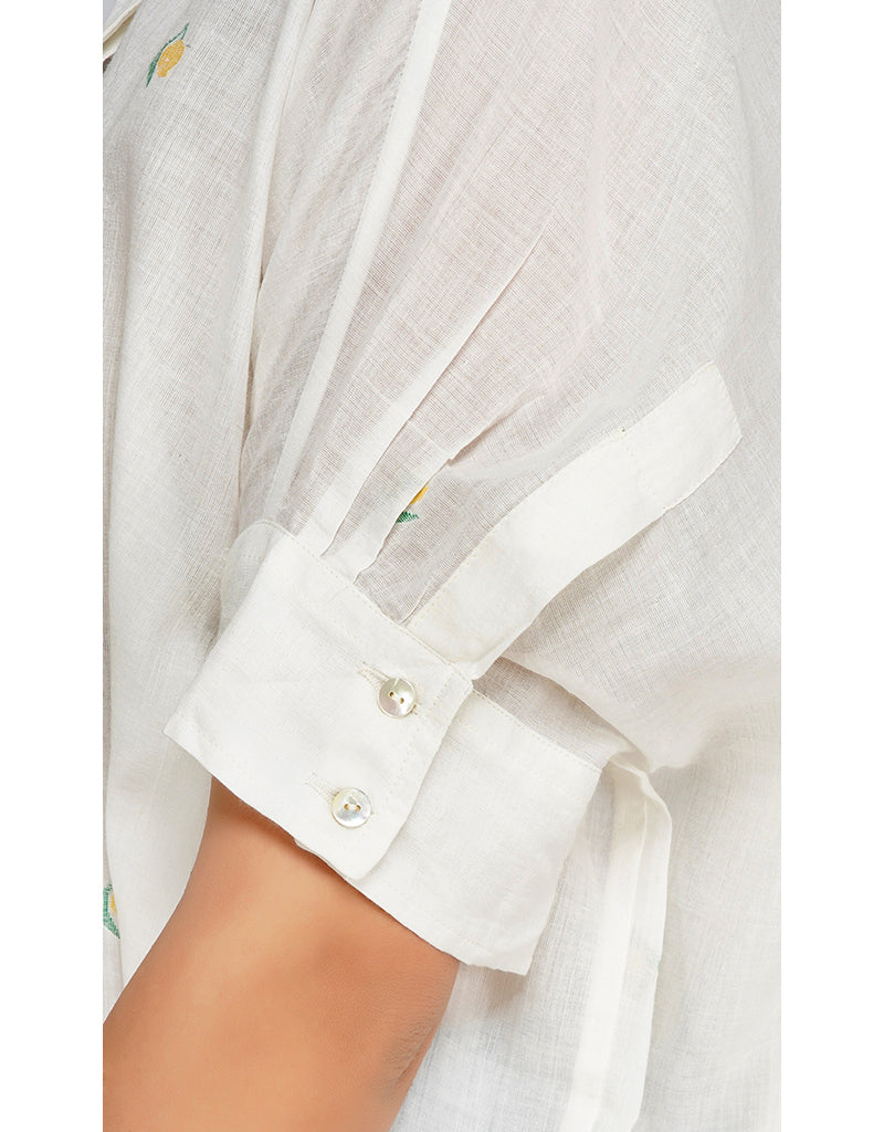 Mango & Parrot Flow Top