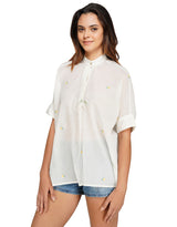 Mango & Parrot Flow Top
