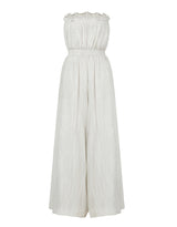 Grey White Jumpsuit