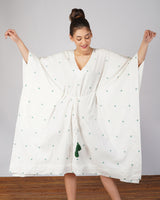 Trademark Green Heart Kaftan