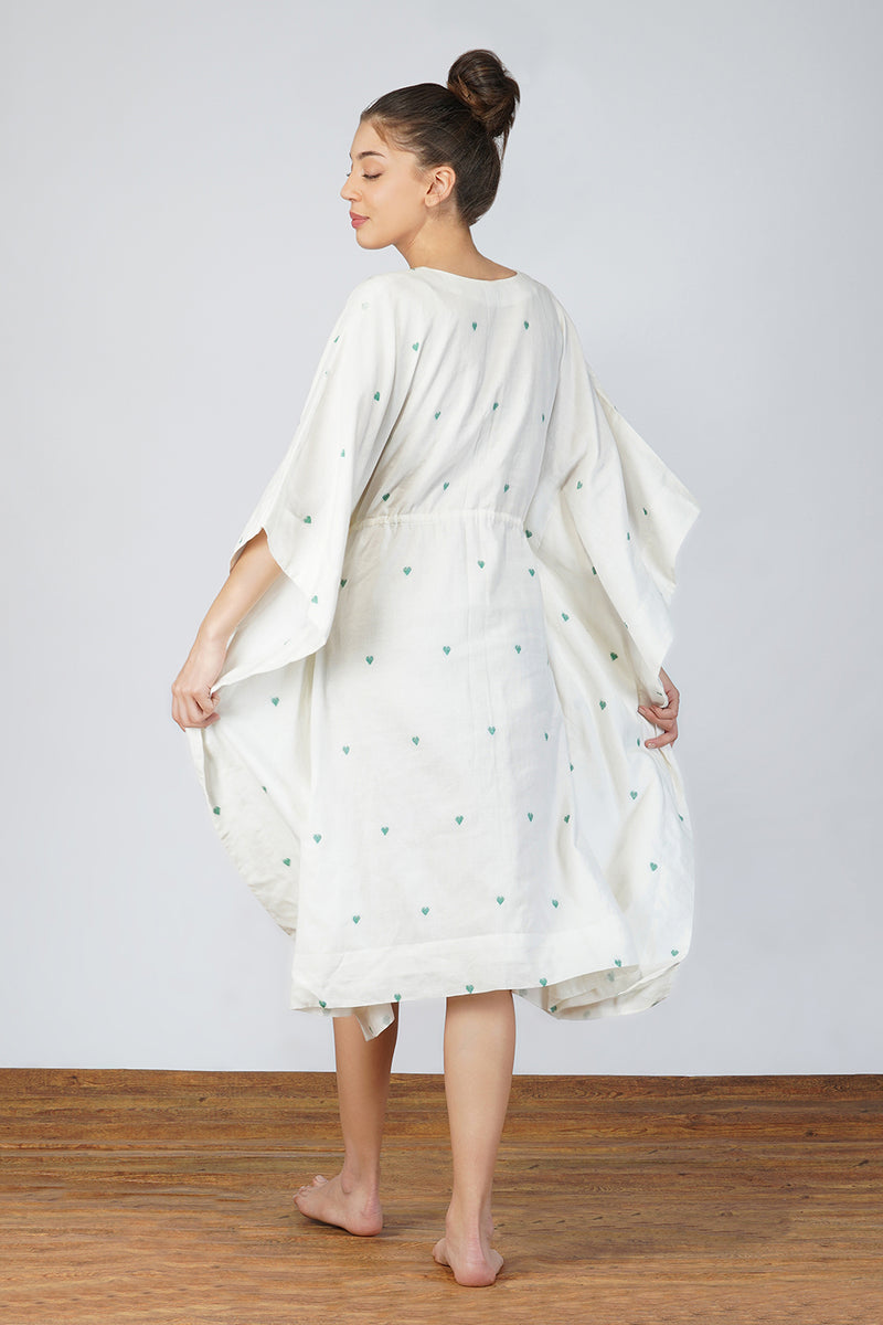 Trademark Green Heart Kaftan