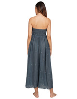 Halter-Tie Charcoal dress
