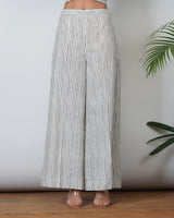 BUSTIER WITH FLARE PANTS
