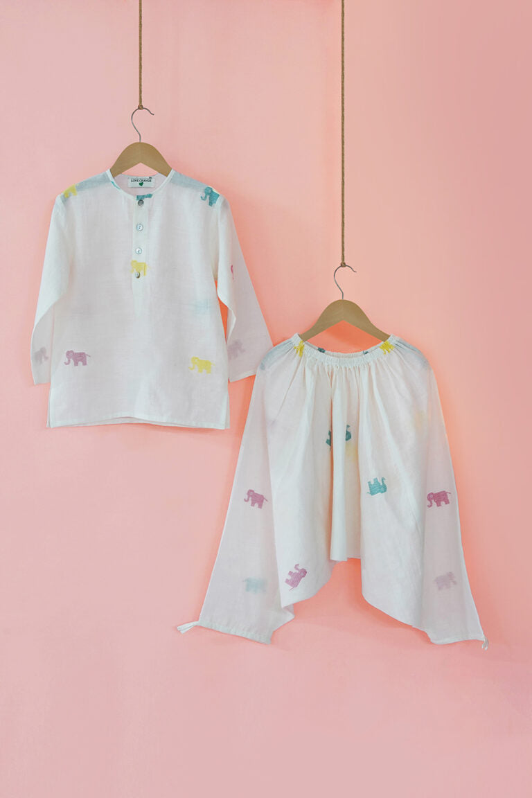 Little Cado Harem pant Kurta Set
