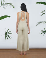 Beige Jumpsuit