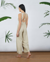 Beige Jumpsuit